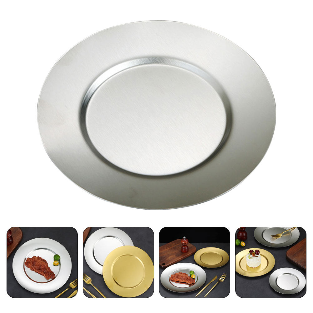 Food Snacks For Camping - Assiette de service alimentaire ronde en