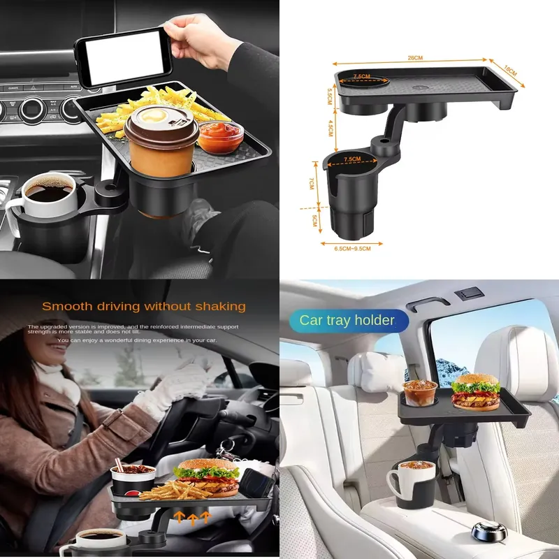 Snacks Food In Us - Support de tasse de voiture multifonctionnel