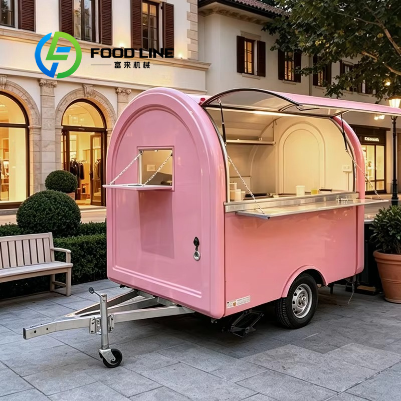 Food Snacks Corner - Remorque alimentaire, chariot alimentaire mobile extérieur