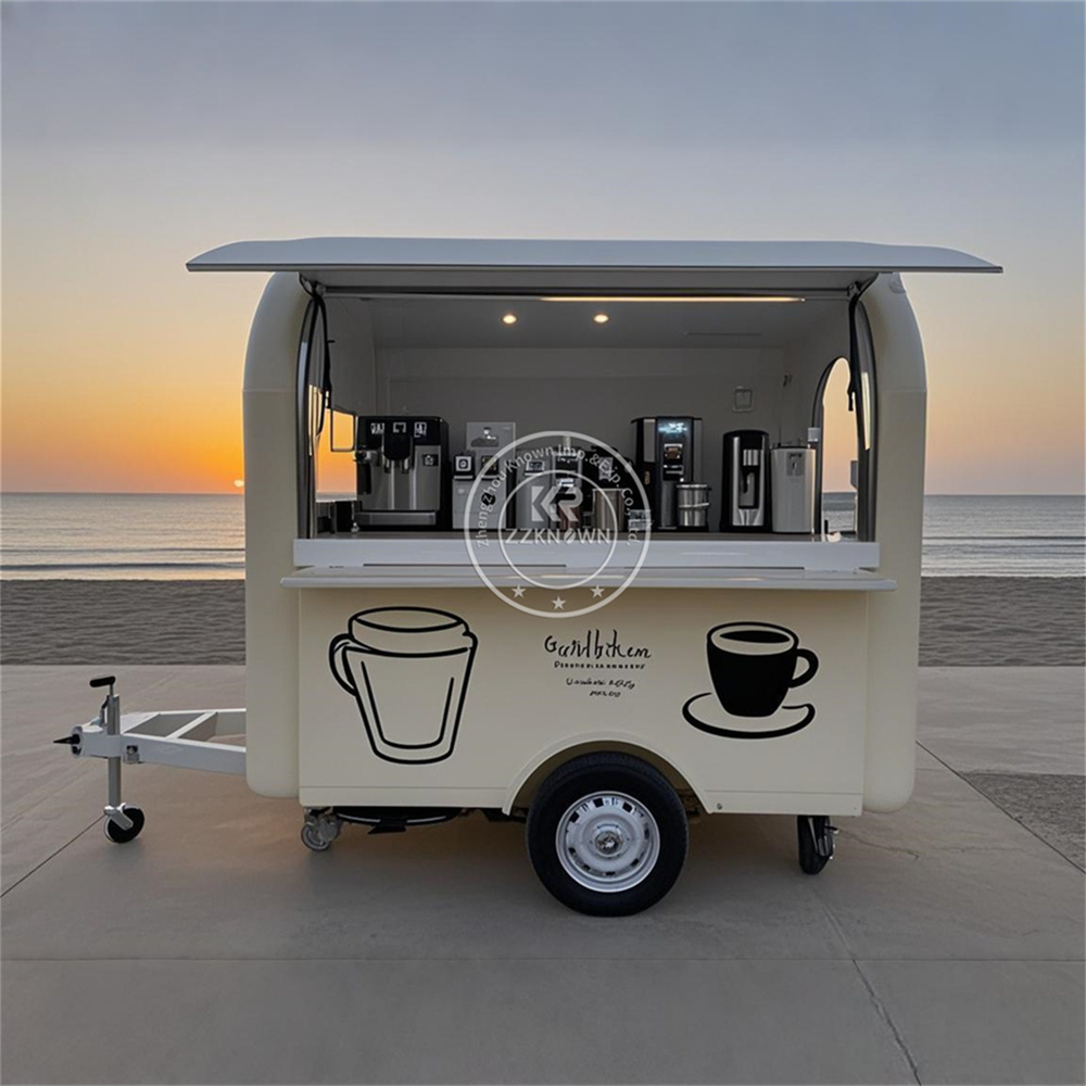 Street Food Snacks - Remorque de restauration rapide Mobile de