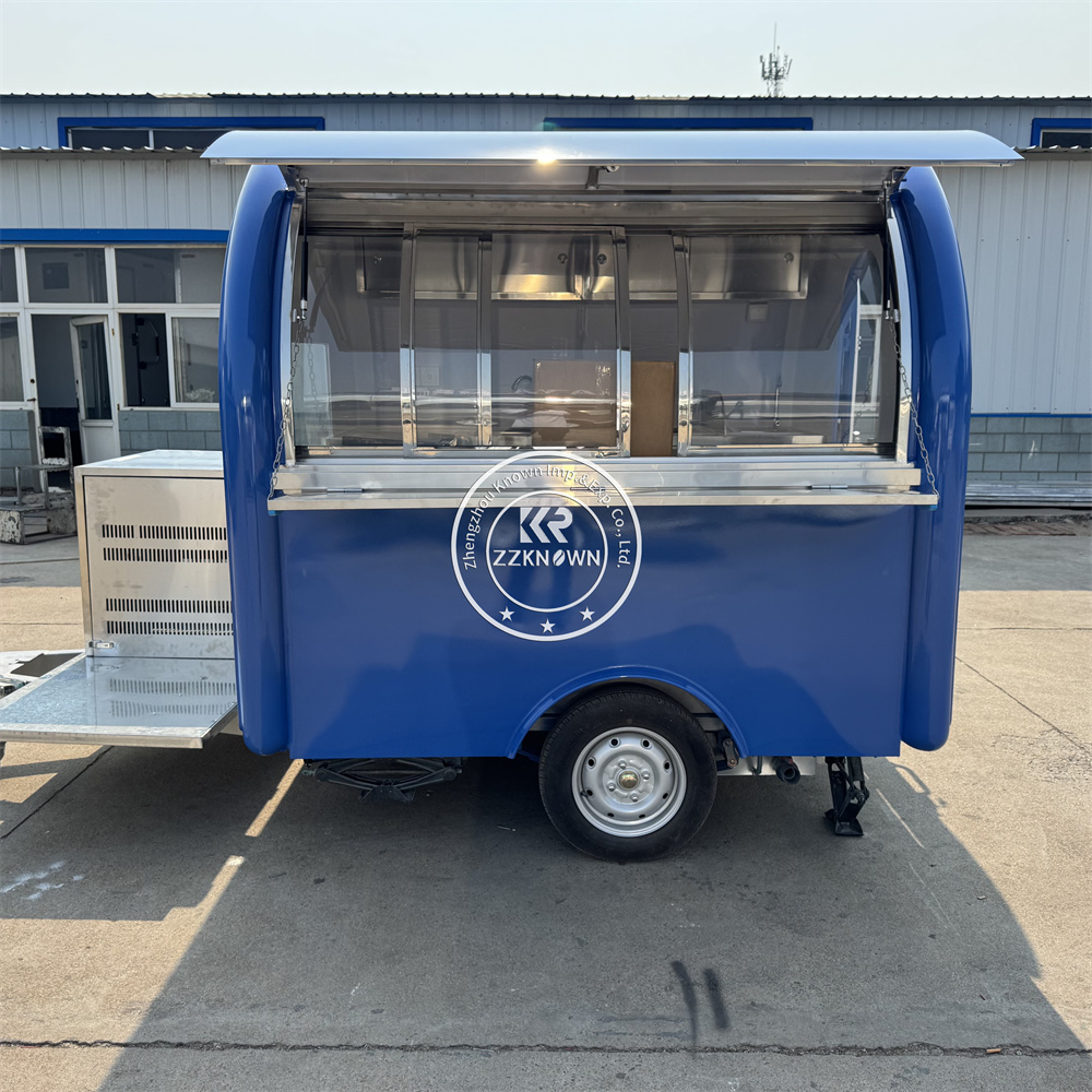 Street Food Snacks - Camion de remorque de Bar Mobile