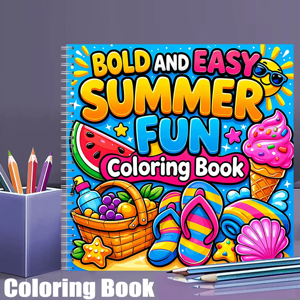 Food And Snacks Coloring Book - Livre de coloriage pour adultes sur