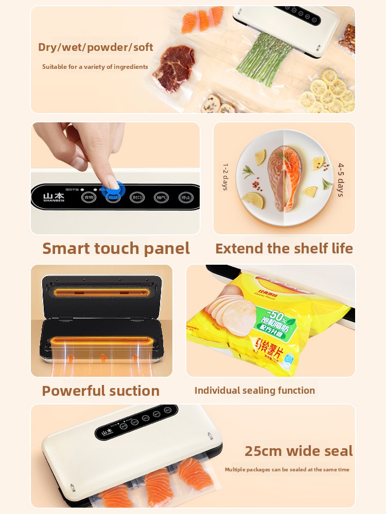 Mini machine à sceller sous vi - Snacks Food In Us avis et prix