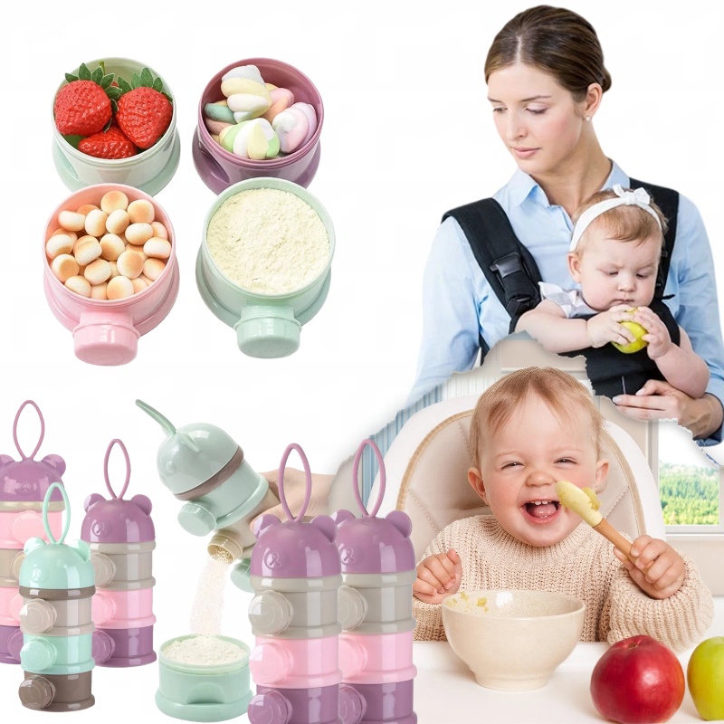 Boîte de lait en poudre coloré - Food Snacks For Toddlers avis et prix