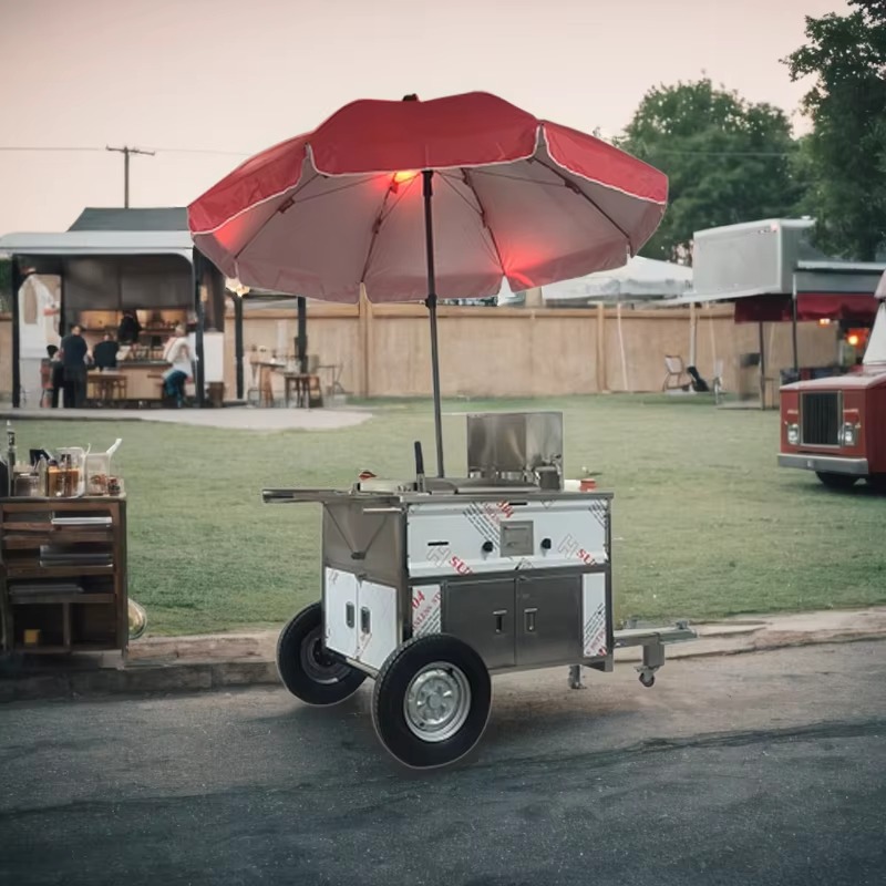 Chariot de restauration mobile - Street Food Snacks avis et prix