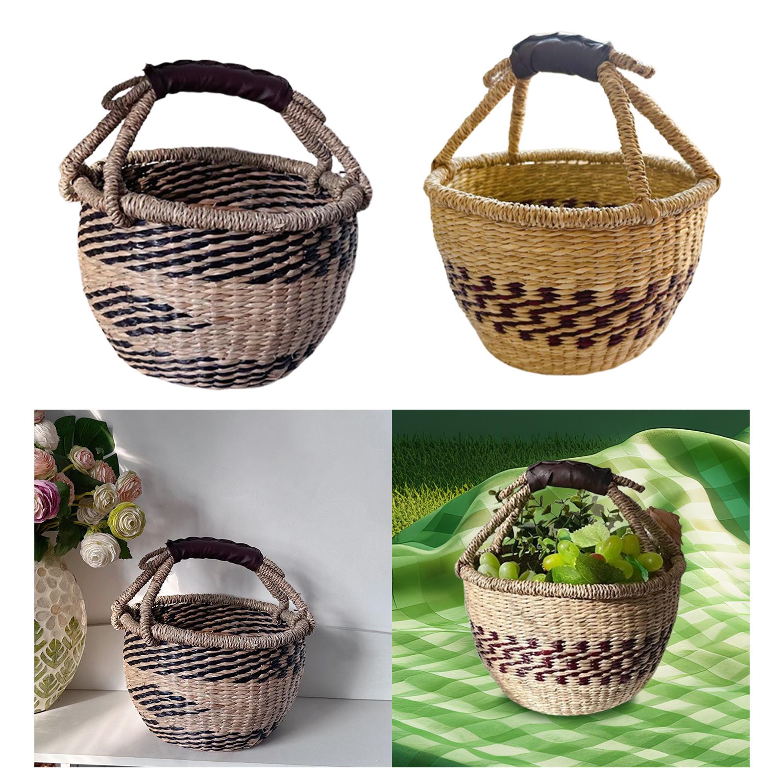 Panier de pique-nique tissé à  - Food Snacks For Camping avis et prix