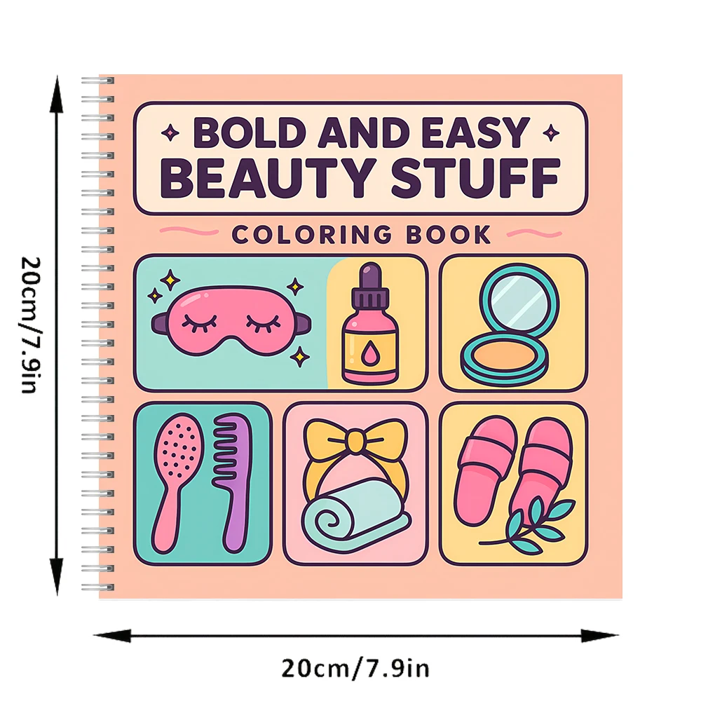 Livre de coloriage Easy Beauty - Food And Snacks Coloring Book avis et prix