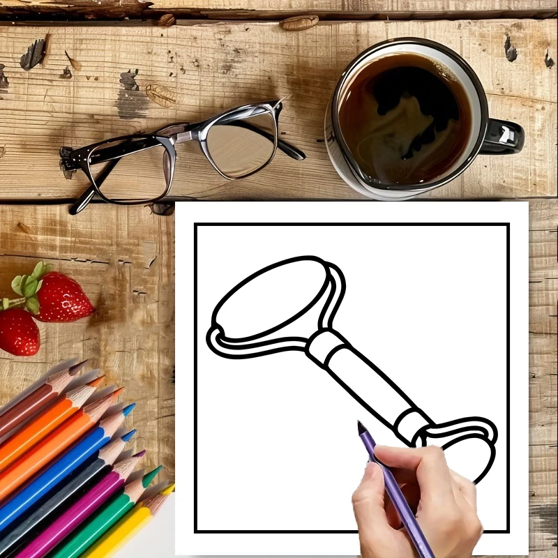 Livre de coloriage Easy Beauty - Food And Snacks Coloring Book avis et prix
