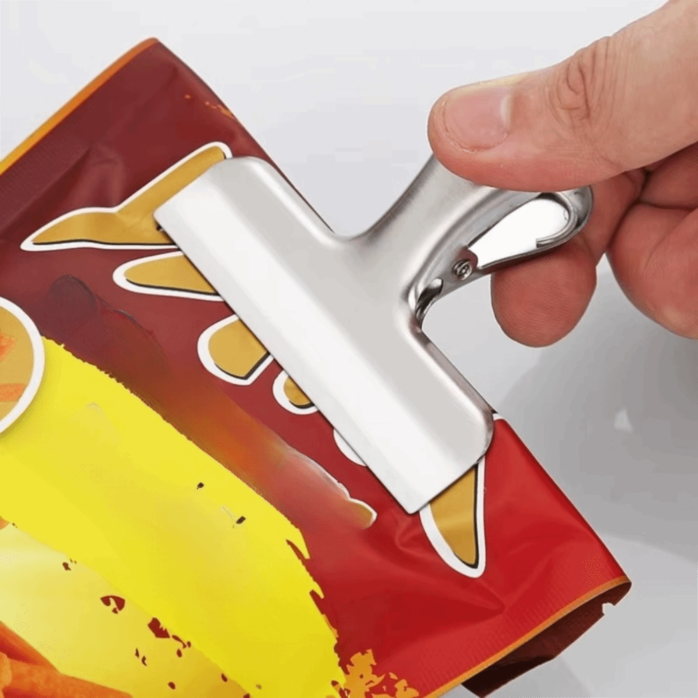 Lot de 8 pinces de scellage en - Food Snacks Corner avis et prix