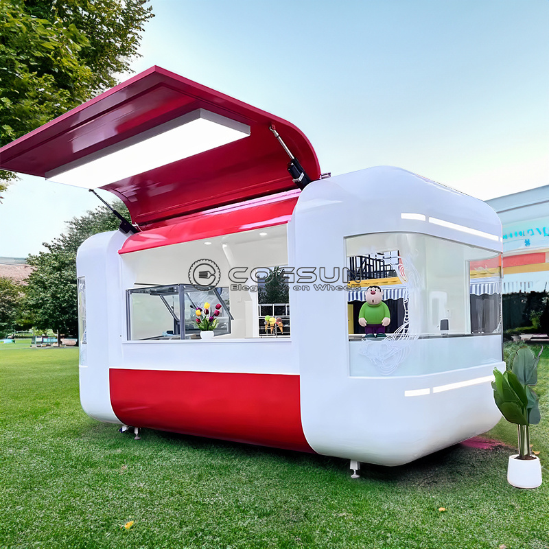 Remorque de nourriture Mobile  - Street Food Snacks avis et prix