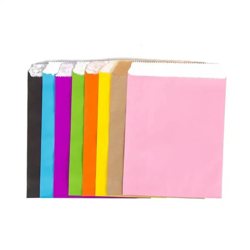 Sacs en papier Kraft colorés p - Food Snacks For Party avis et prix